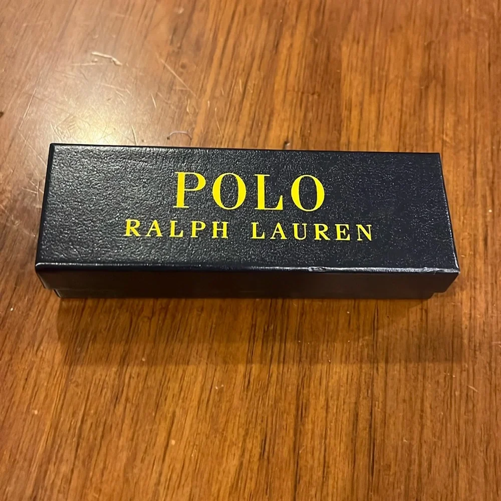 Polo Ralph Lauren Nautical Keychain key chain FOB new blue white braided cotton